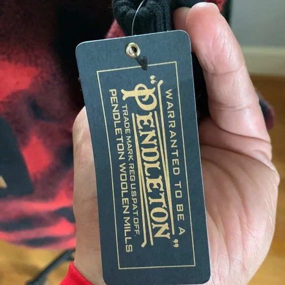 NWT Pendleton Red Buffalo varsity jacket Size XL - Picture 9 of 10